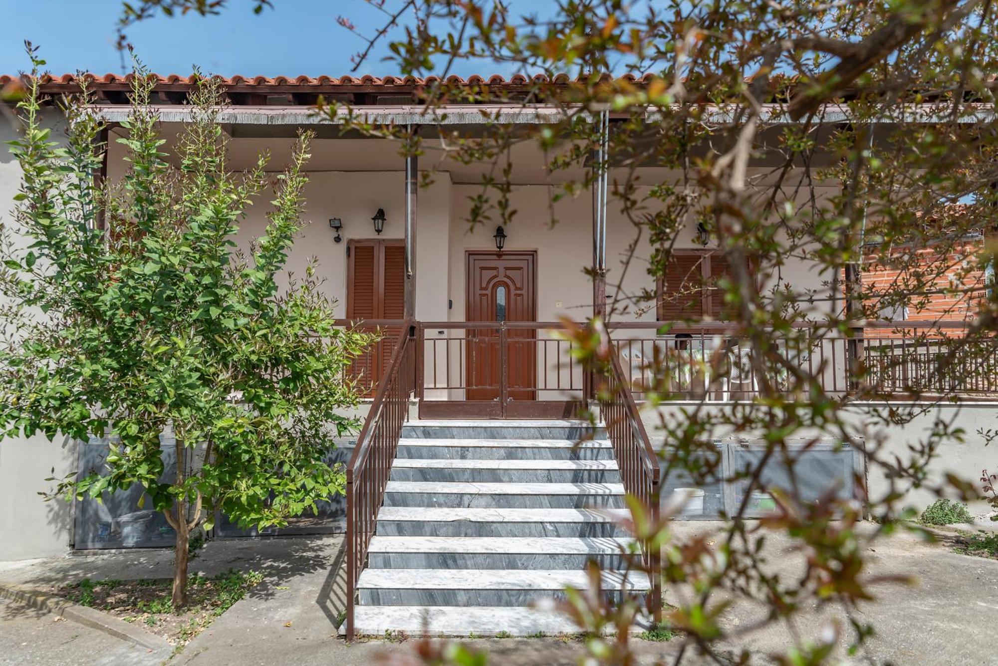 Ferienwohnung Oikos Skmt Souroti Exterior foto